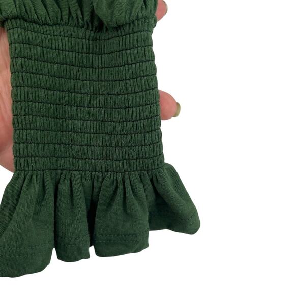 Nation LTD Violet Prim And Proper Top Tee Blouse Pima Cotton Green Size XS - Picture 7 of 10